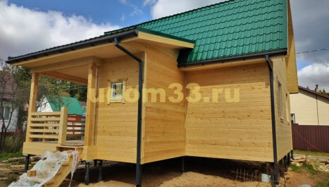 Строительство каркасного дома в СНТ «Лесной поселок» Одинцовского городского округа Московской области