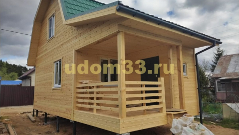 Строительство каркасного дома в СНТ «Лесной поселок» Одинцовского городского округа Московской области