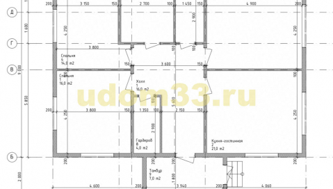 Строительство каркасного дома в городе Юрьев-Польский Владимирской области