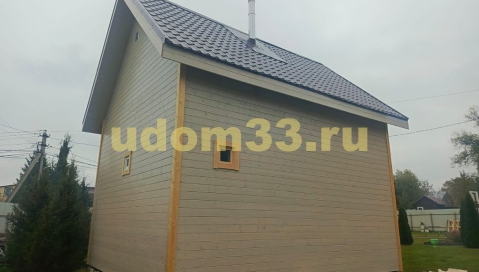 Строительство каркасной бани в с. Загорново Раменского района Московской области