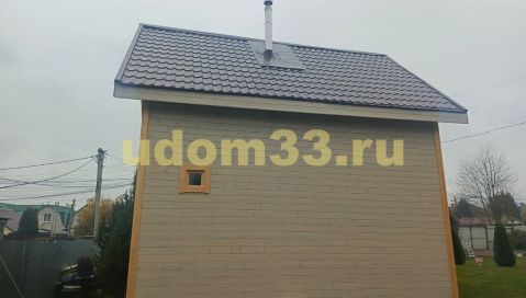 Строительство каркасной бани в с. Загорново Раменского района Московской области