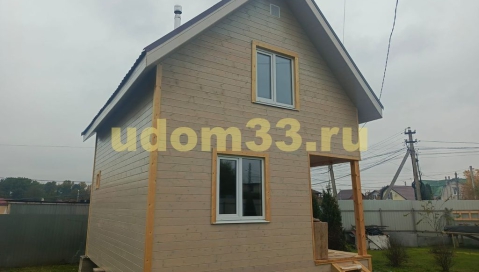 Строительство каркасной бани в с. Загорново Раменского района Московской области
