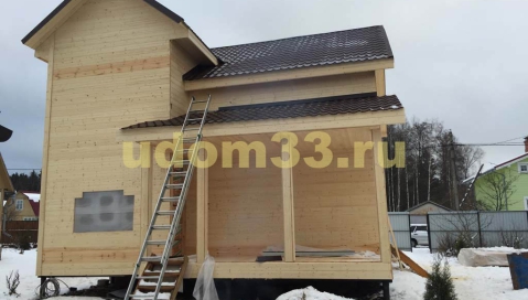Строительство дома в деревне Захарово Киржачского района