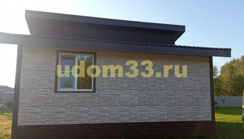 Строительство каркасного дома в д. Запрудье Собинского района Владимирской области